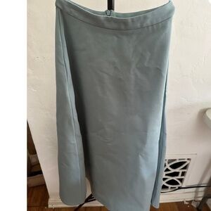 STAUD Skirt in Light Blue